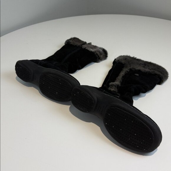 Denver Hayes T-Max Leather Winter Boots Black Size 7.5 - Picture 3 of 6